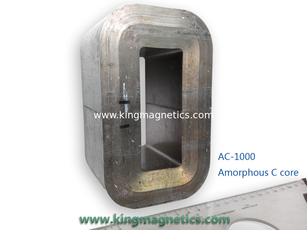 Low core loss amorphous core, C type, for inverter output inductor, audio indutor supplier