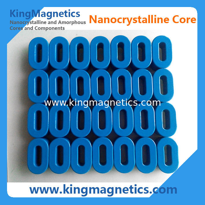 Customized high permeability oval shape nanocrystalline core for common mode choke supplier
