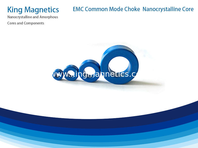 Factory supplier EMC nanocrystalline core made of 25um thin nanocrystalline ribbon with epoxy coating supplier