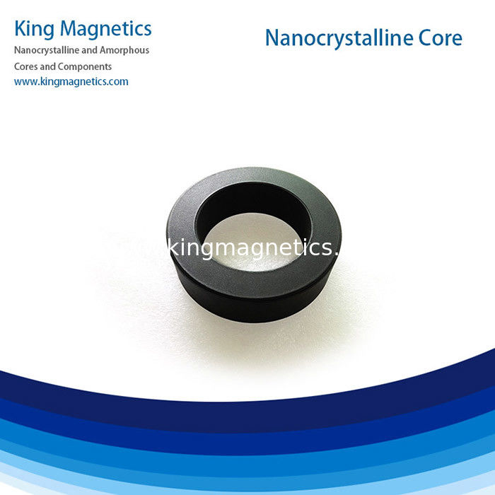 Toroidal filter choke coil choke inductor nanocrystalline ribbon amorphous core supplier