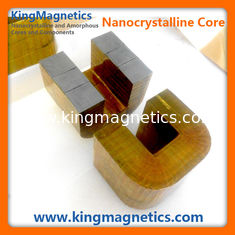 High quality customized nanocrystalline C core for 20KHz high frequency power transformer supplier