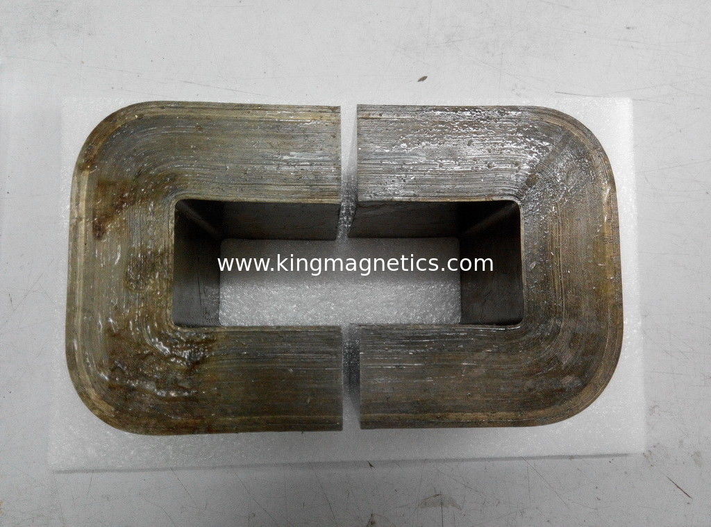 Big Size Amorphous C type Cut Core AC-1000 for high power inductor output filter supplier