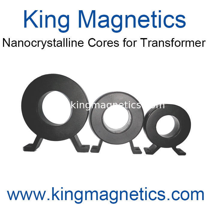 Toroidal Nanocrystalline core with install legs for High frequency Transformer supplier