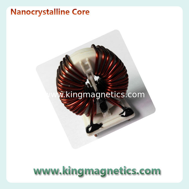 Common Mode Choke made of High inductance Nanocrystalline Core supplier