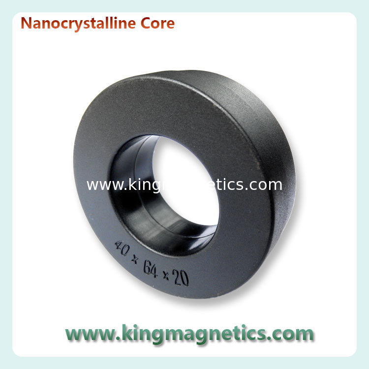 Low remanence nanocrystalline transformer core supplier