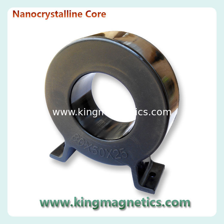Low remanence amorphous nanocrystalline core for high frequency transformer supplier