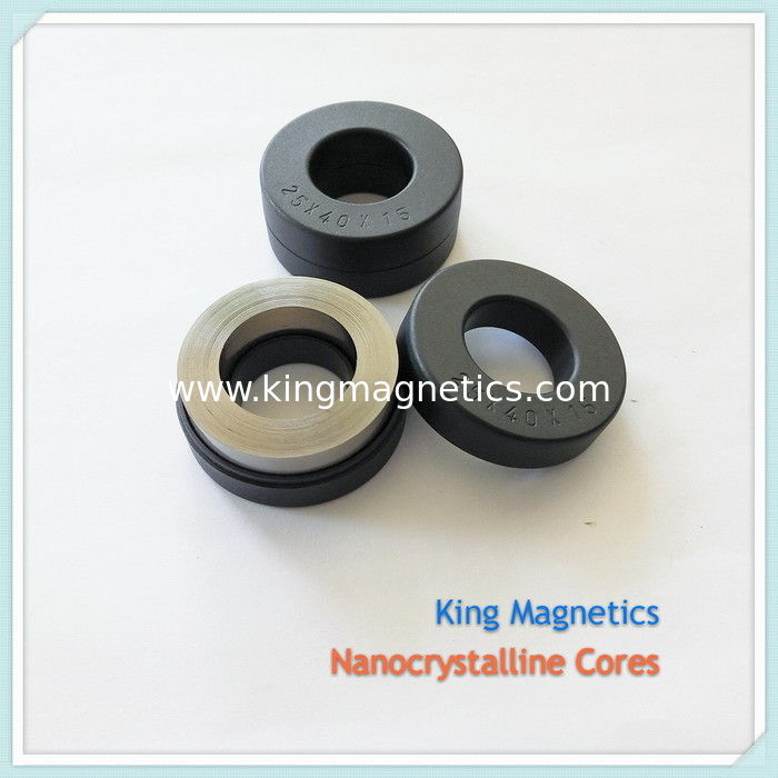 factory supplier nanocrystalline and amorphous metal cores for HF transformer and common mode choke coil supplier