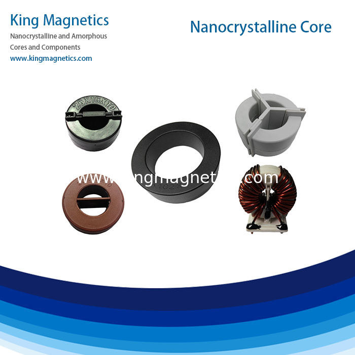 power line choke coils and transformers high frequency ferrite nanocrystalline cores supplier