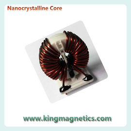 Common Mode Choke made of High inductance Nanocrystalline Core