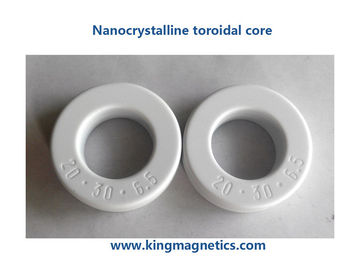 Nanocrystalline core, toroidal shape tape wound core