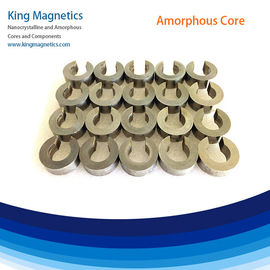 Toroidal amorphous gap cores for hall sensor
